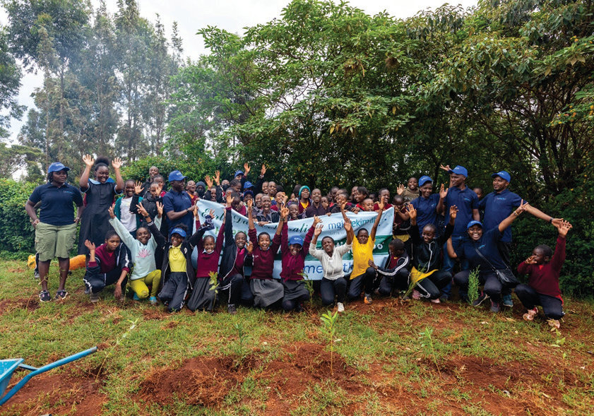 Group photo outdoors